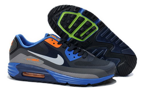 Nike Air Max Lunar 90 Waterproof Wr Mens Shoes Black Orange Blue New Hot Ireland